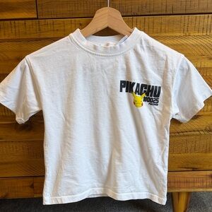 Zara Boy’s White Pikachu Kids T-Shirt